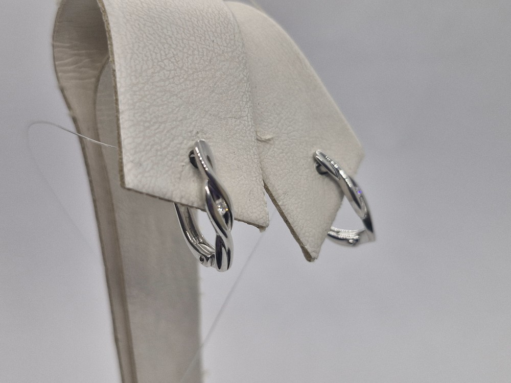 СЕРЬГИ БРИЛЛИАНТ (Ag 925)