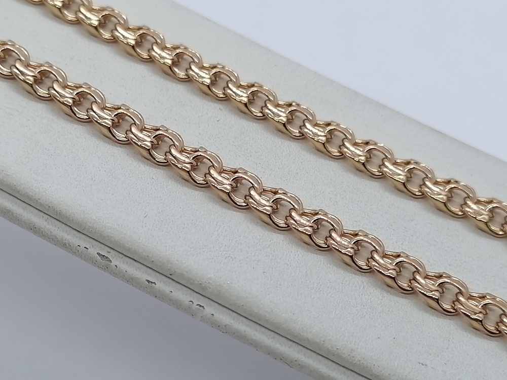 ЦЕПЬ ПОЛНОВЕСНАЯ Бисмарк (Au 585)