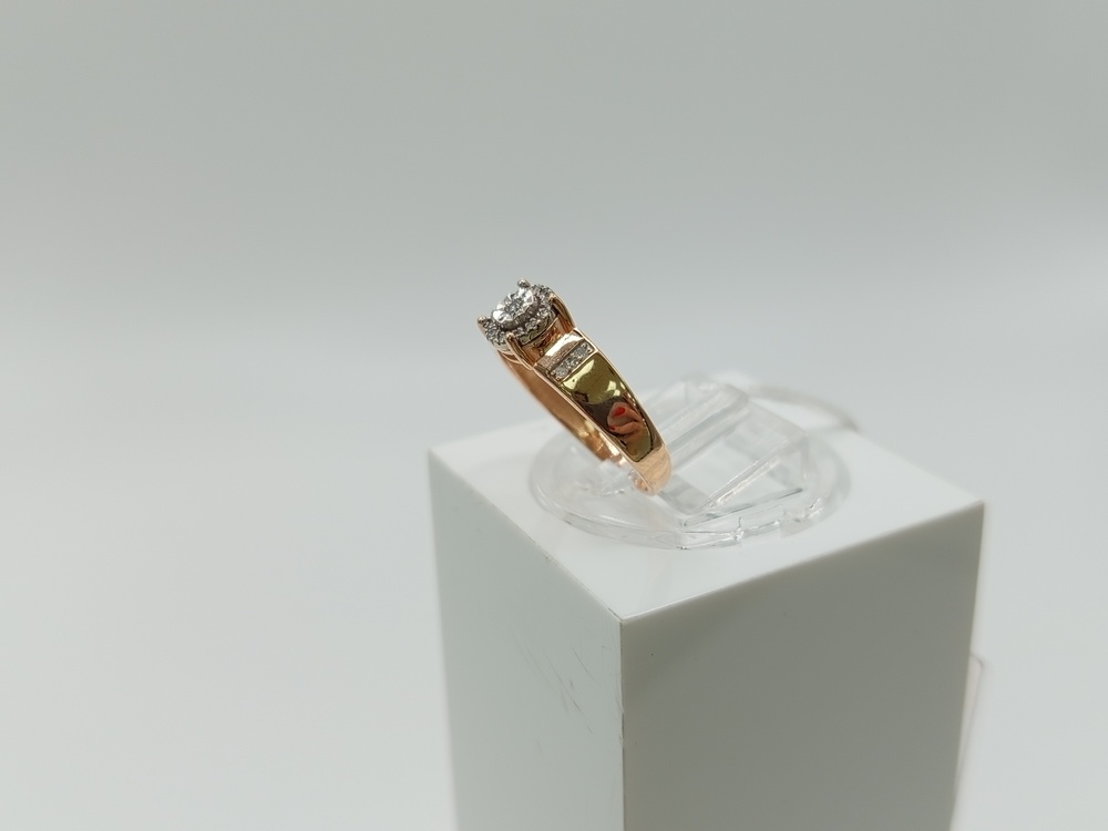 КОЛЬЦО БРИЛЛИАНТ Au 585