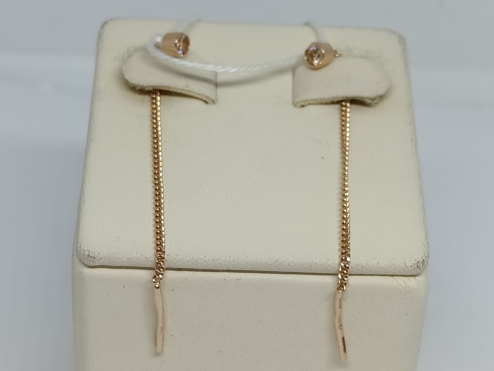 СЕРЬГИ ПРОДЕВКИ (Au 585)