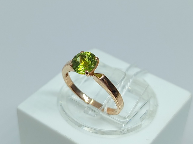 КОЛЬЦО С КАМНЕМ (Au 585)