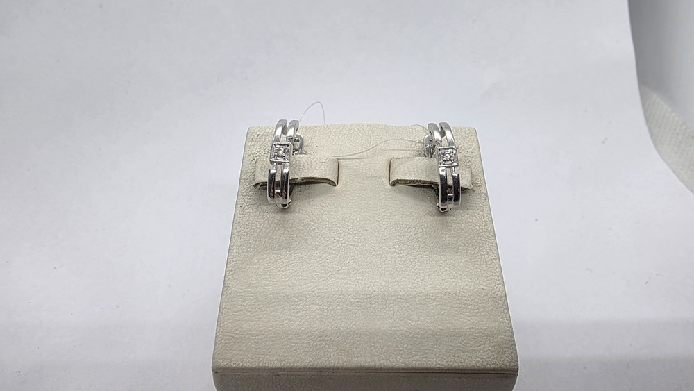 СЕРЬГИ БРИЛЛИАНТ (Ag 925)