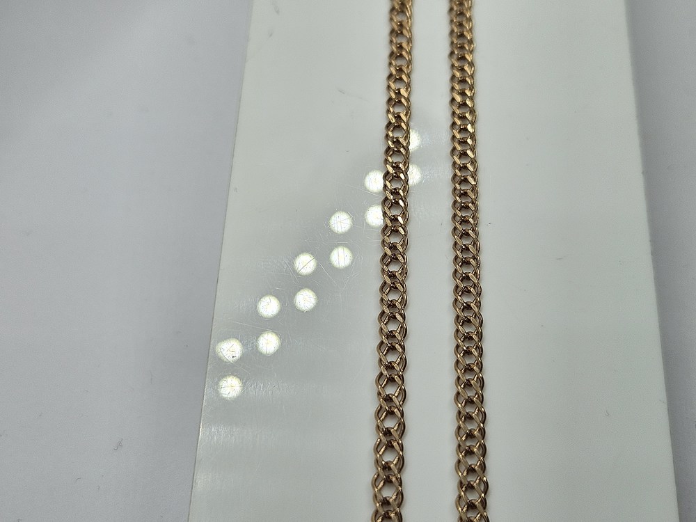 ЦПР2585 ЦЕПЬ ПУСТОТЕЛАЯ Ромб двойной (Au 585)