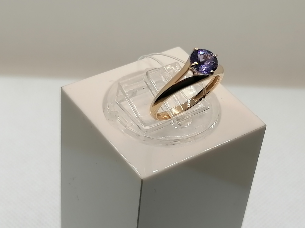 КОЛЬЦО ТАНЗАНИТ (Au 585)