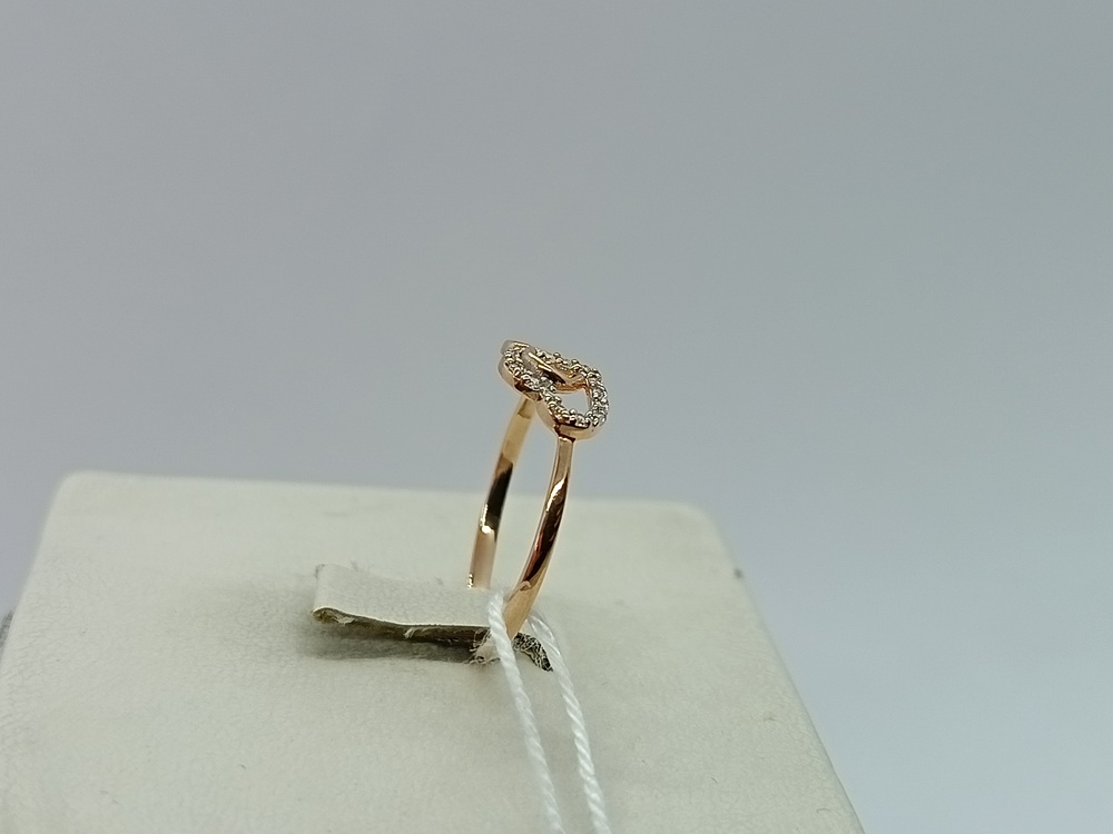 КОЛКМИ585 КОЛЬЦО С КАМНЯМИ (Au 585)