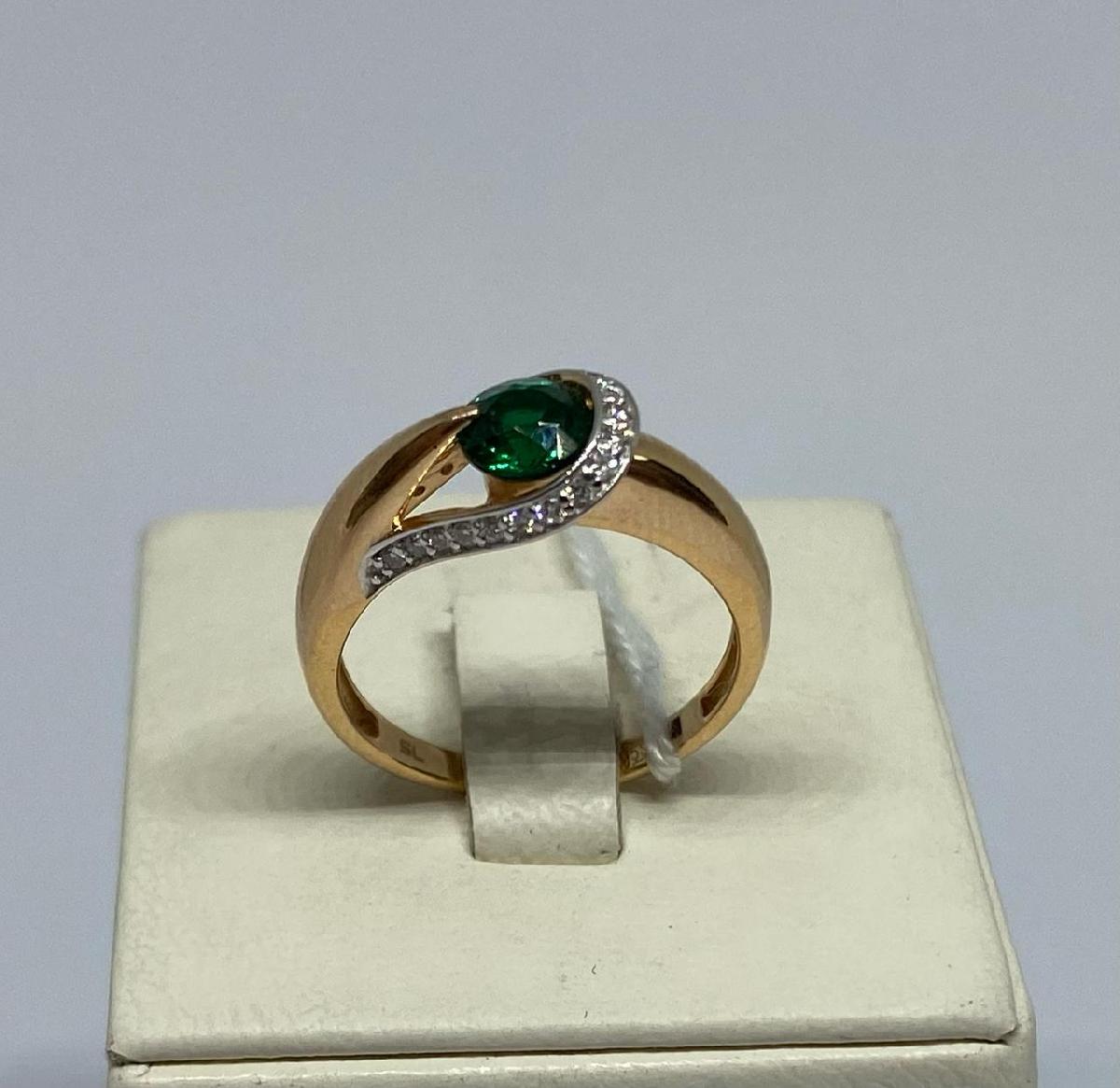 КОЛЬЦО БРИЛЛИАНТ Au 585