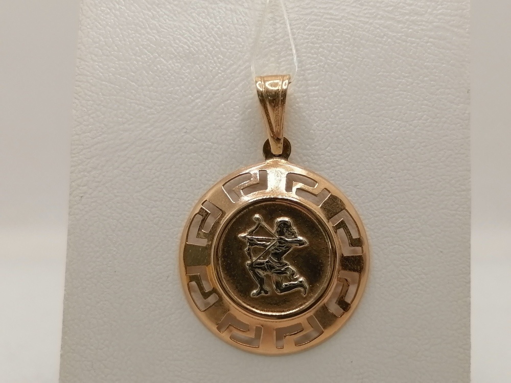 880 ПОДВЕСКА ЗНАК ЗОДИАКА без камня (Au 585)