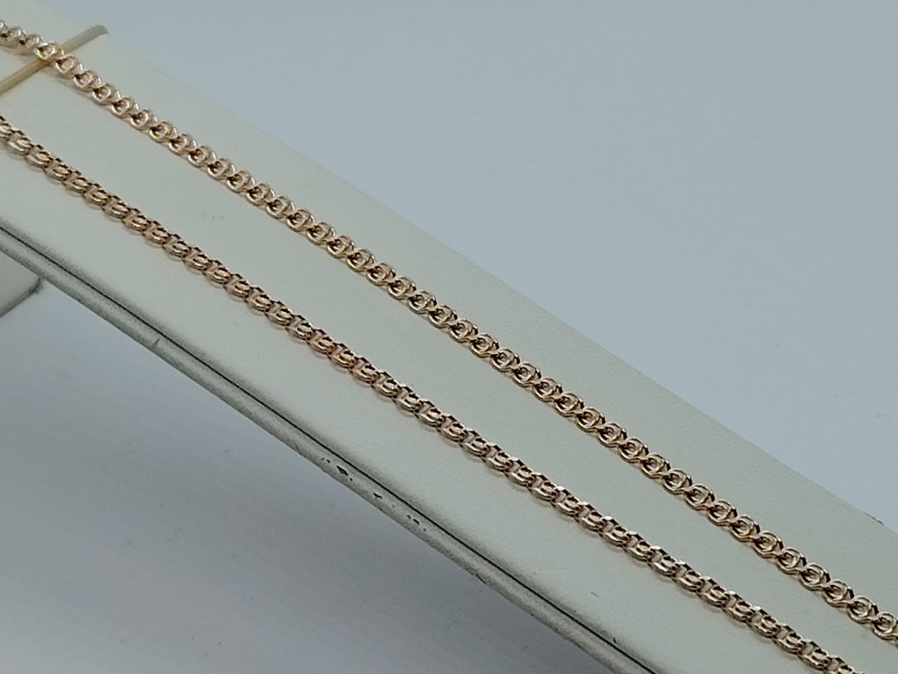 ЦЕПЬ ПУСТОТЕЛАЯ Лав (Au 585)