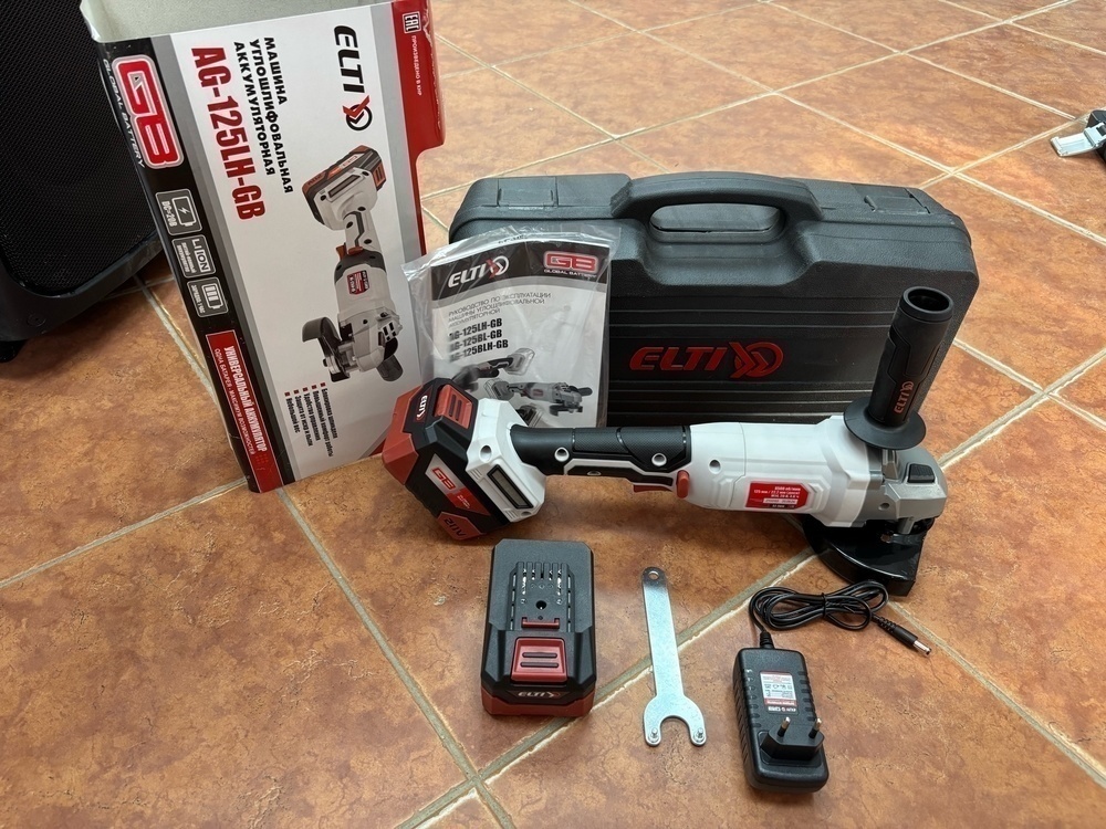 Угловая шлифмашина Elti AG-125LH-GB