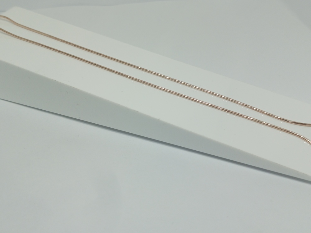 ЦЕПЬ ПОЛНОВЕСНАЯ Жгут(снейк) (Au 585)