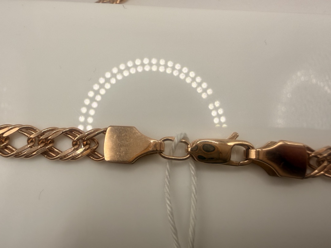 ЦЕПЬ ПОЛНОВЕСНАЯ Ромб тройной (Au 585)