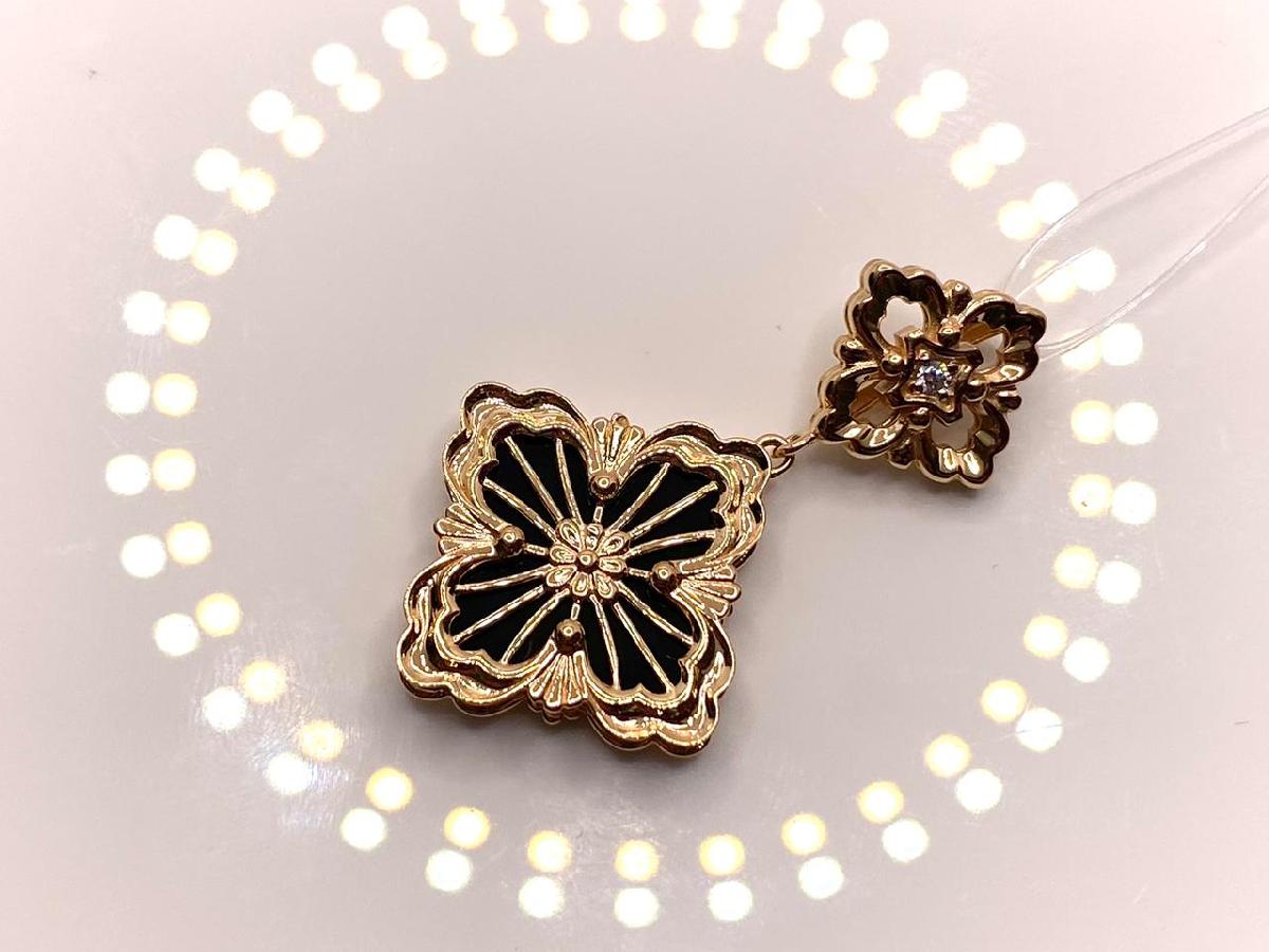 ПОДВЕСКА С КАМНЯМИ (Au 585)