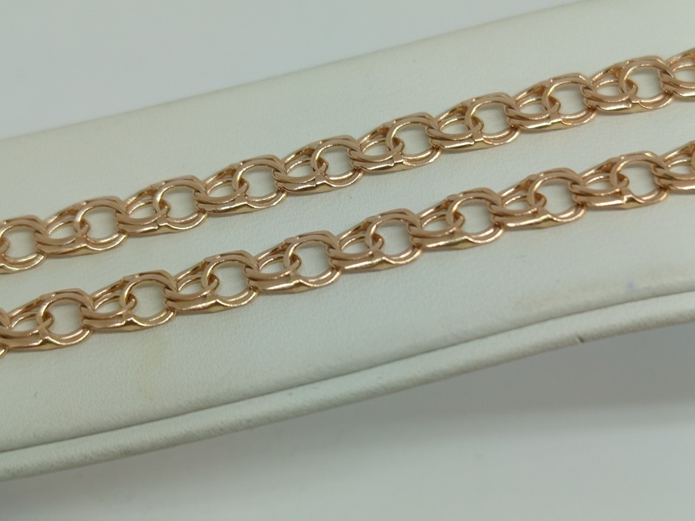 ЦЕПЬ ПОЛНОВЕСНАЯ Бисмарк (Au 585)