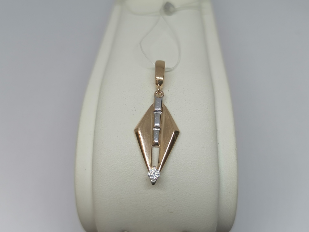 ПОДВЕСКА С КАМНЕМ (Au 585)