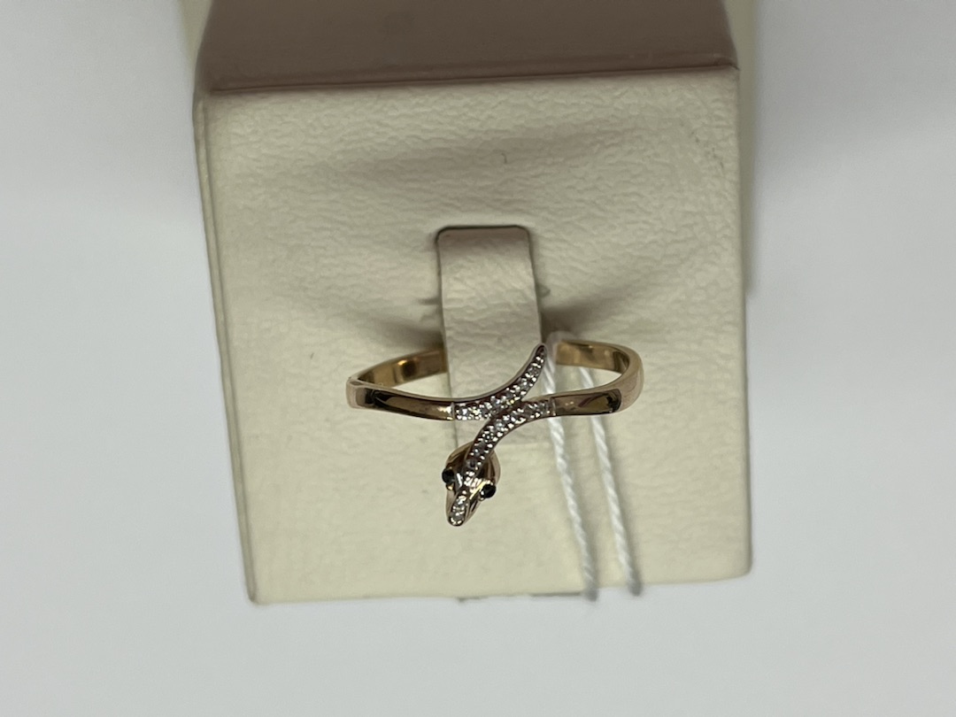 КОЛЬЦО БРИЛЛИАНТ Au 585