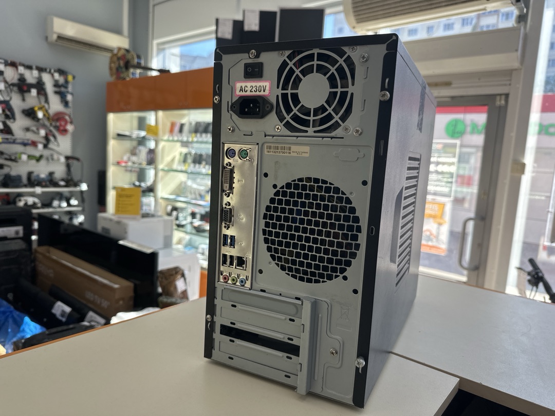 Системный блок Inwin; Core i3-4160, Intel HD Graphics 4400, 6 Гб, Нет, 500 Гб