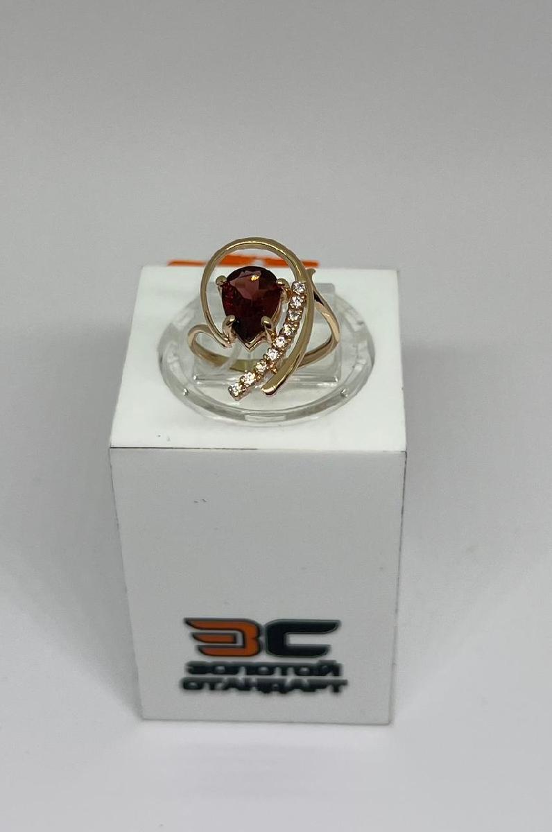 КОЛКМИ585 КОЛЬЦО С КАМНЯМИ (Au 585)