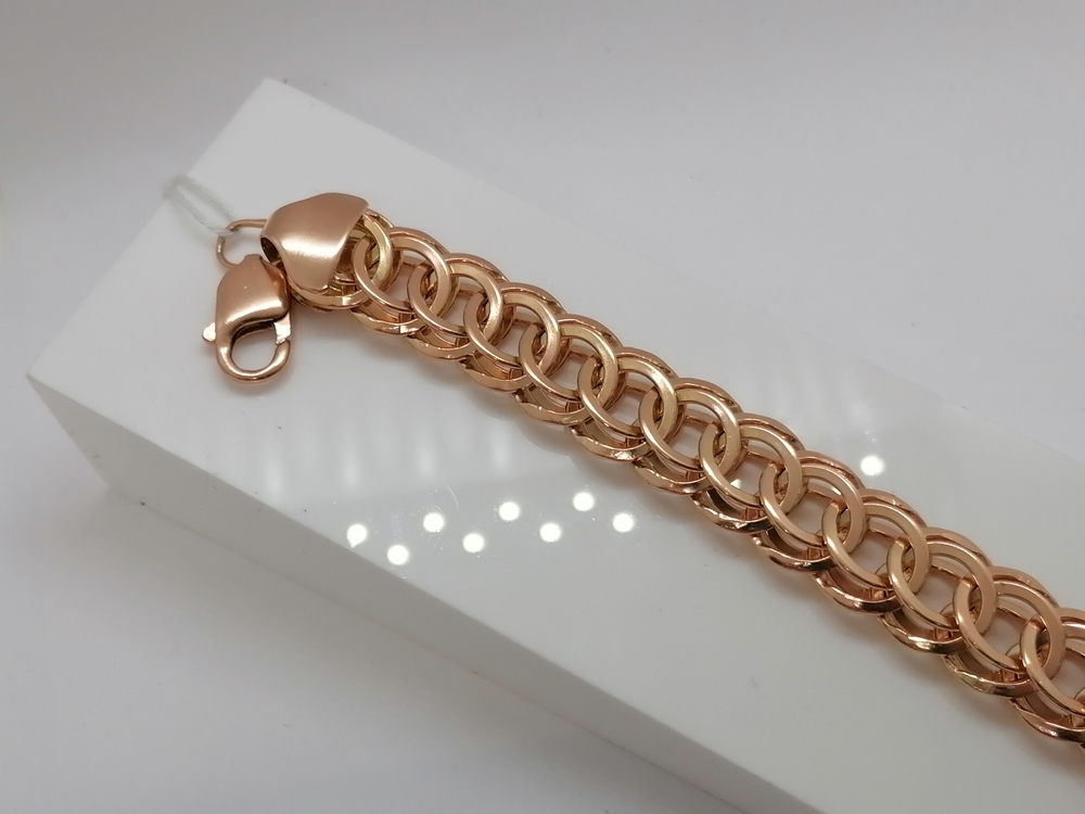 БРАСЛЕТ ПОЛНОВЕСНЫЙ Итальянка Au 585