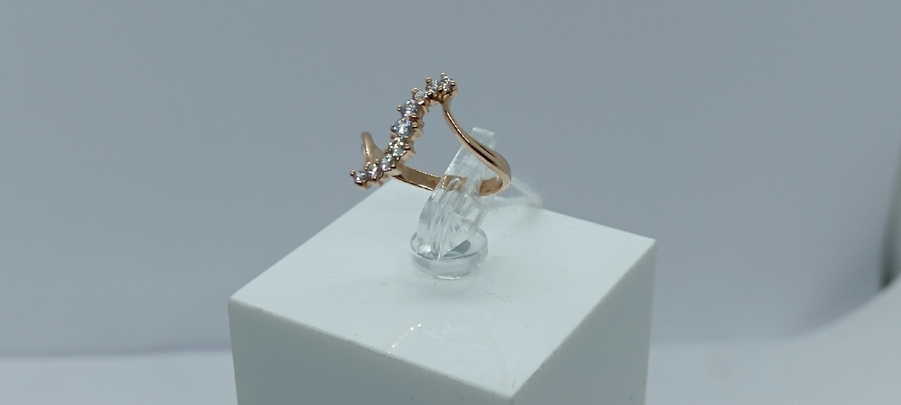КОЛКМИ585 КОЛЬЦО С КАМНЯМИ (Au 585)