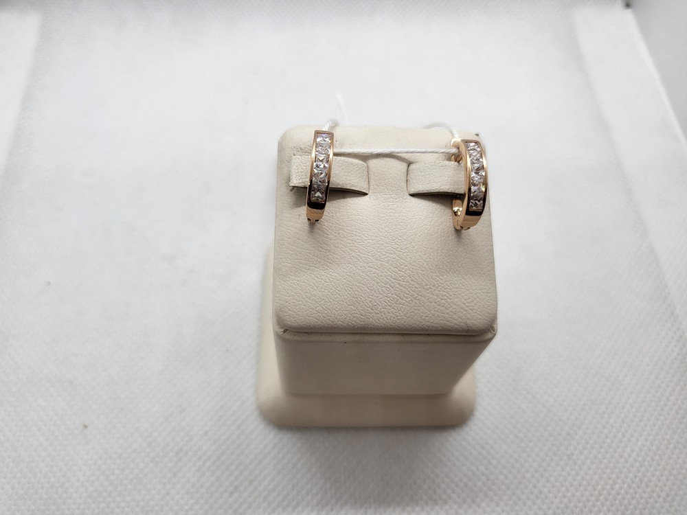 СЕРЬГИ С КАМНЯМИ (Au 585)