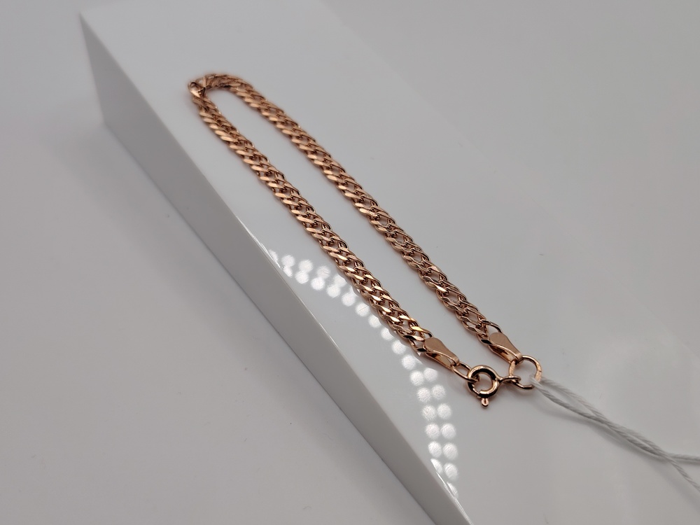 БРАСЛЕТ ПОЛНОВЕСНЫЙ Ромб Au 585