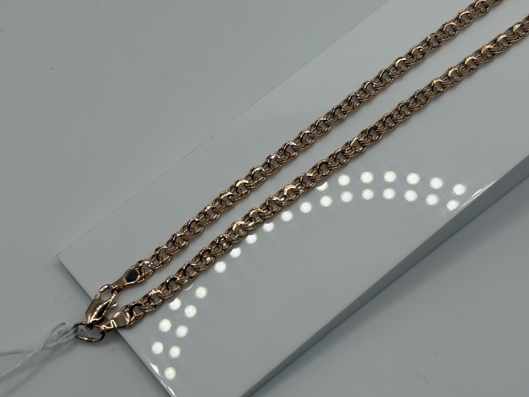 ЦПБС585 ЦЕПЬ ПУСТОТЕЛАЯ Бисмарк (Au 585)