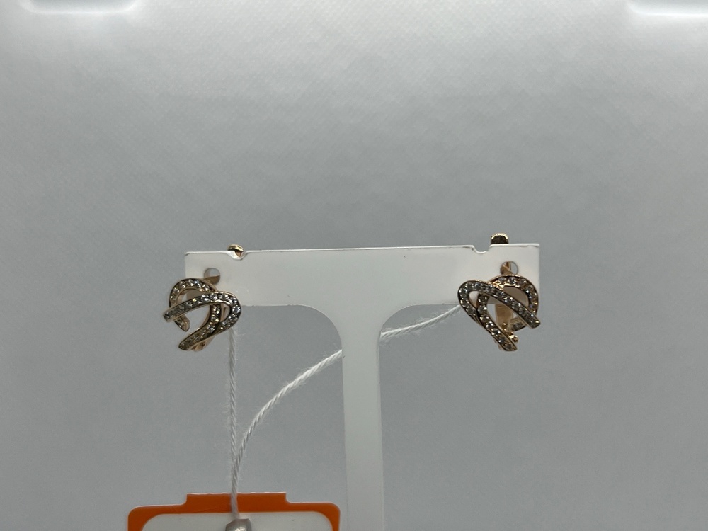 СЕРЬГИ С КАМНЯМИ (Au 585)