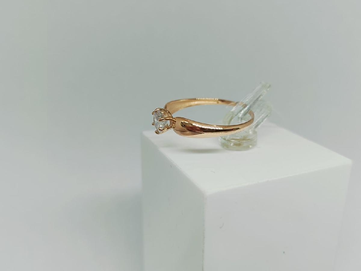 КОЛЬЦО С КАМНЕМ (Au 585)