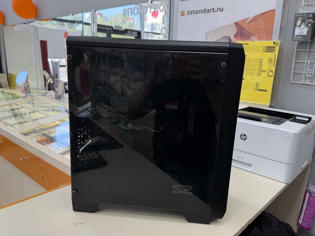 Системный блок ZALMAN; Core i5-6500, GeForce GTX 1660, 4 Гб, 500 Гб, 500 Гб