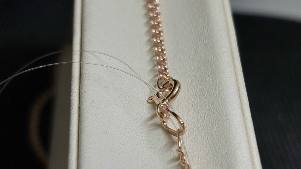 ЦЕПЬ ПУСТОТЕЛАЯ Лав (Au 585)