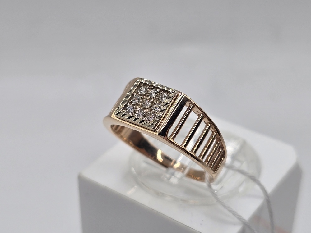 ПЕЧКМИ585 ПЕЧАТКА С КАМНЯМИ (Au 585)