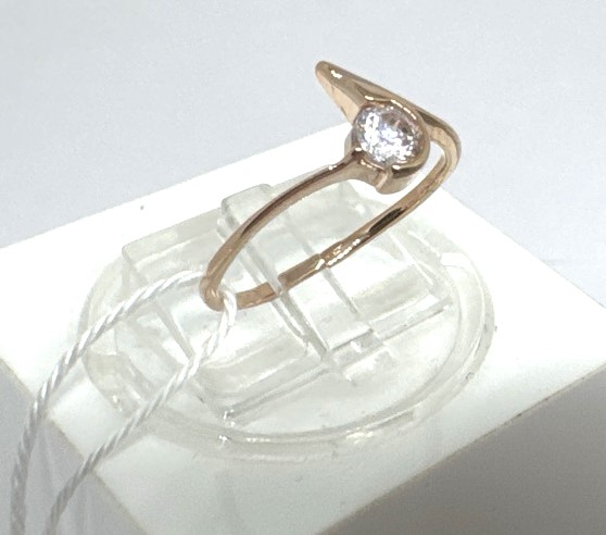 КОЛЬЦО С КАМНЕМ (Au 585)