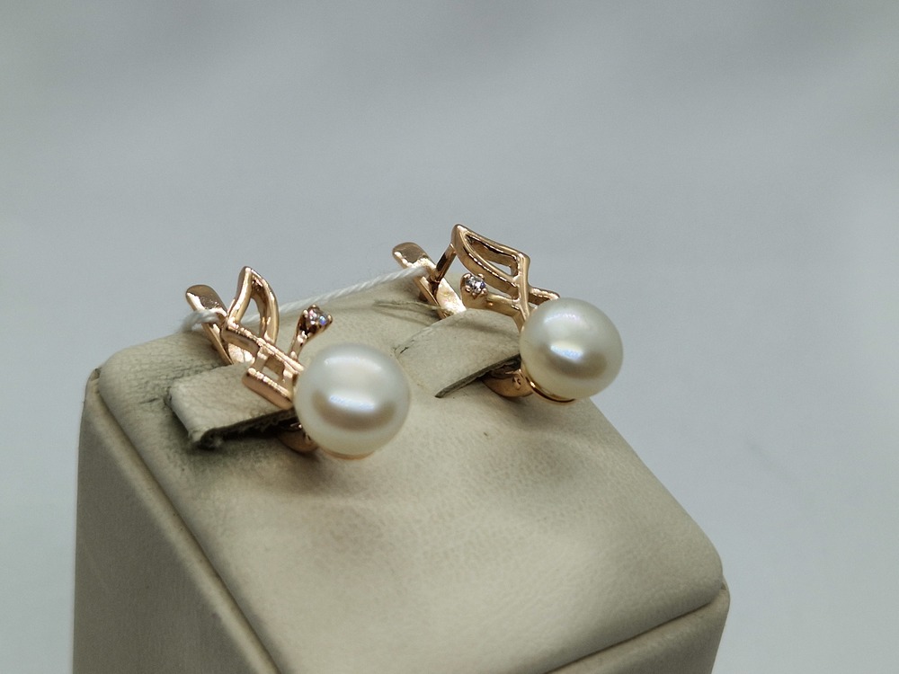 СЕРЬГИ С КАМНЯМИ (Au 585)