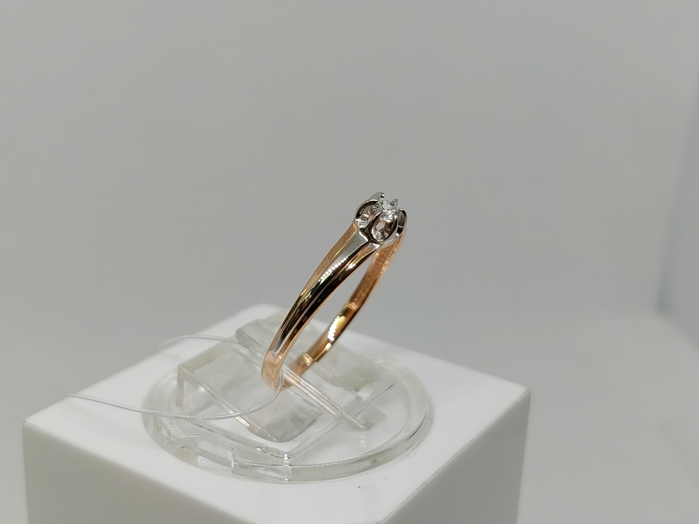 КОЛЬЦО С КАМНЕМ (Au 585)