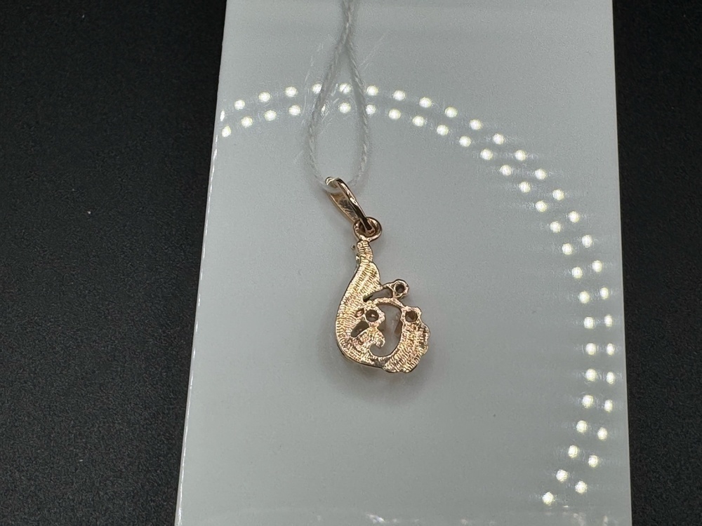 ПОДКМИ585 ПОДВЕСКА С КАМНЯМИ (Au 585)