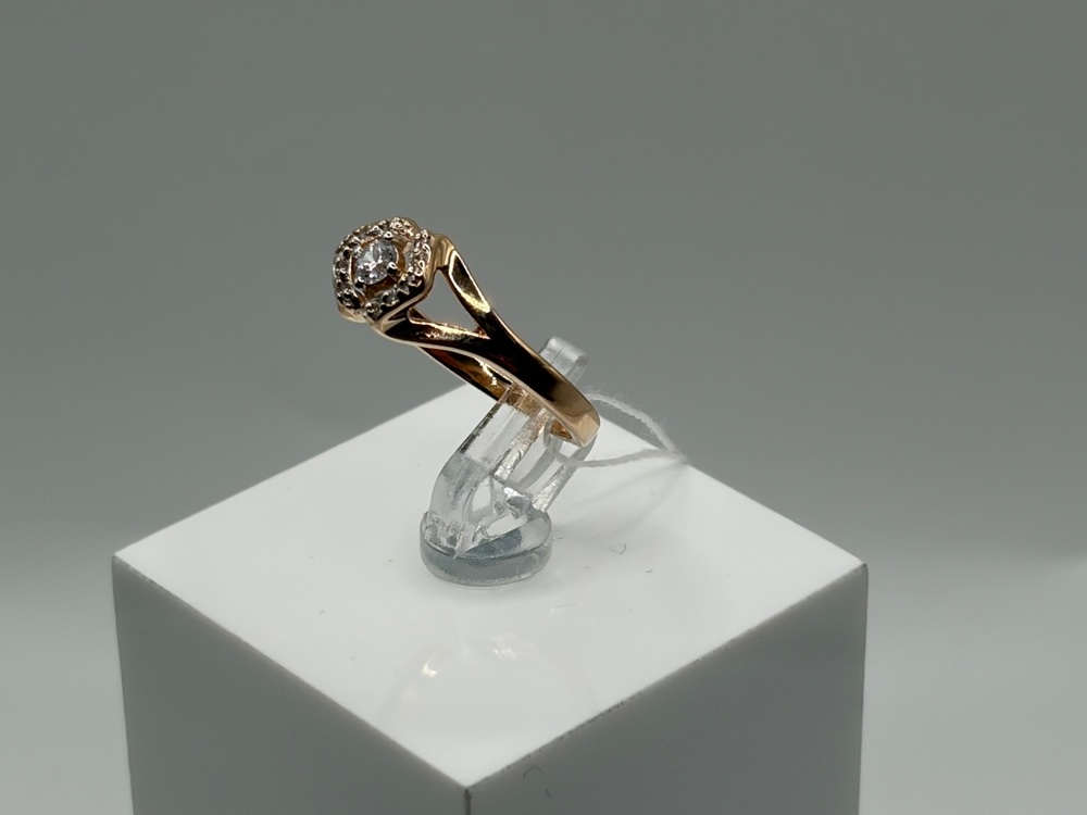 КОЛКМИ585 КОЛЬЦО С КАМНЯМИ (Au 585)