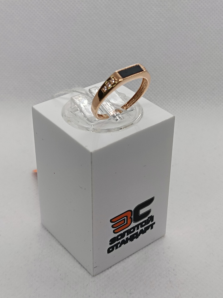 ПЕЧАТКА С КАМНЯМИ (Au 585)