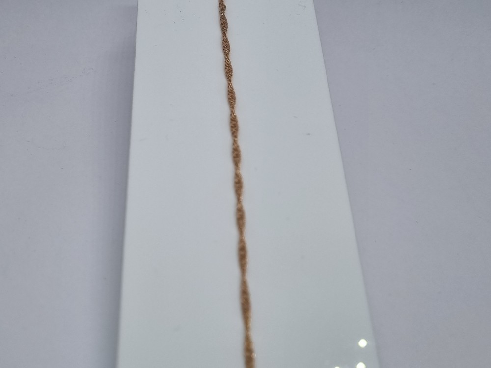 БРАСЛЕТ ПОЛНОВЕСНЫЙ Сингапур Au 585