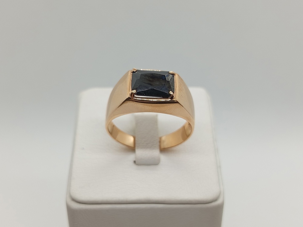 КОЛЬЦО ПЕЧАТКА с камнем (Au 585)