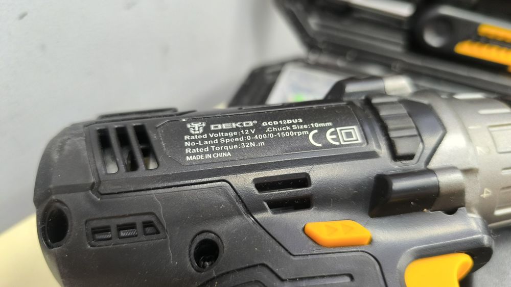 Шуруповерт Deko GCD12DU3