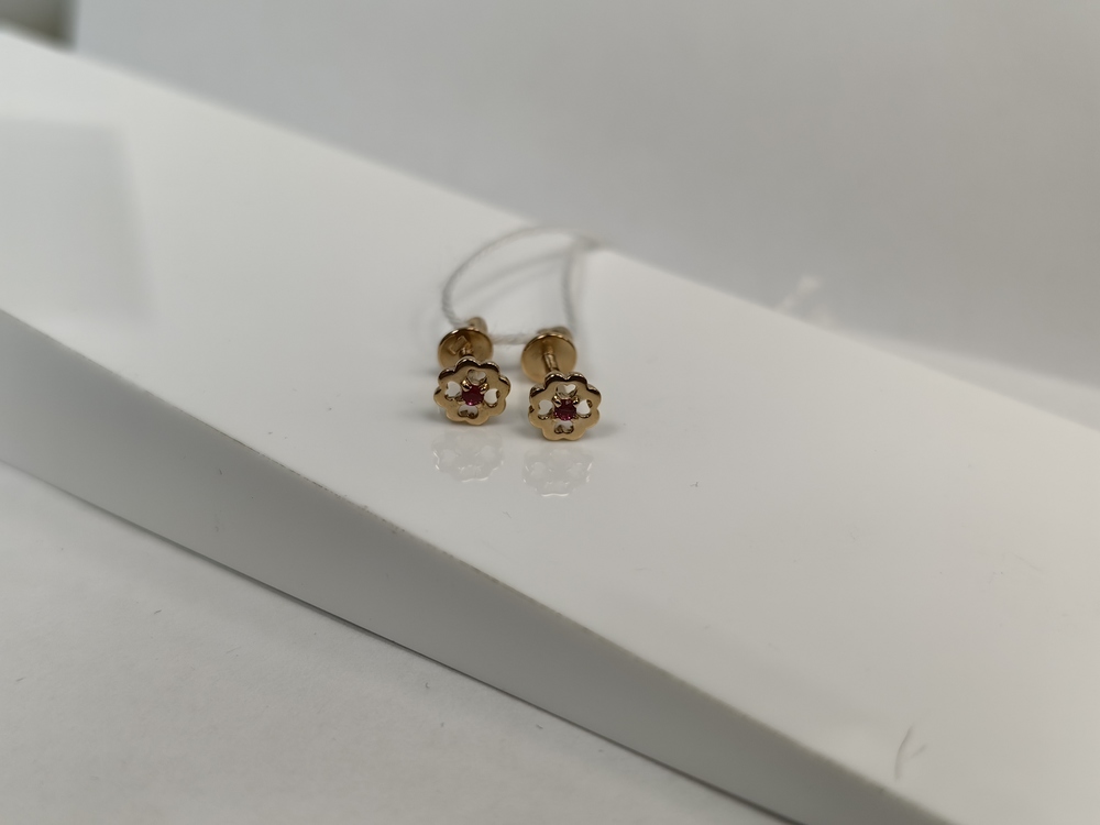 СЕРЬГИ ПУСЕТЫ (Au 585)