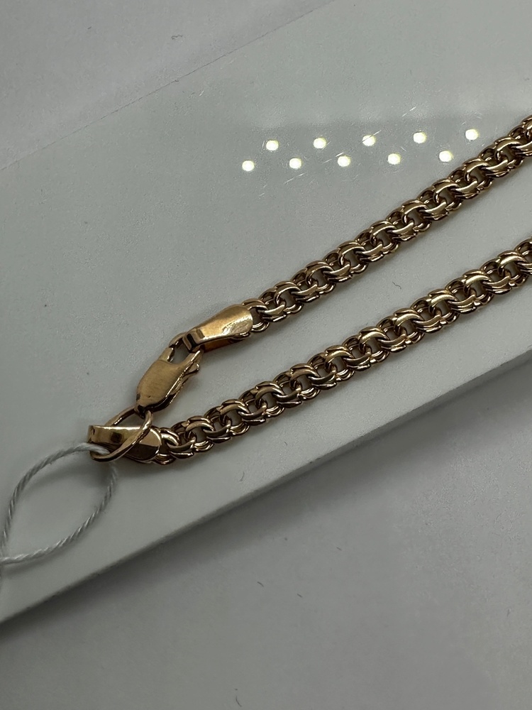 ЦЕПЬ ПОЛНОВЕСНАЯ Бисмарк (Au 585)