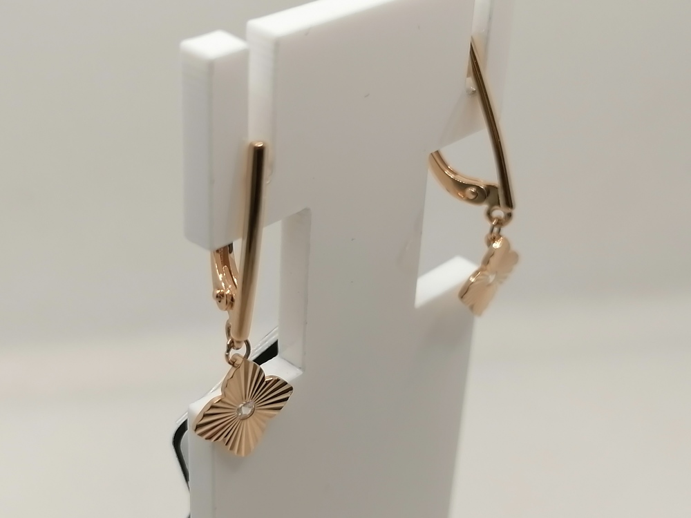 СЕРЬГИ С КАМНЯМИ (Au 585)