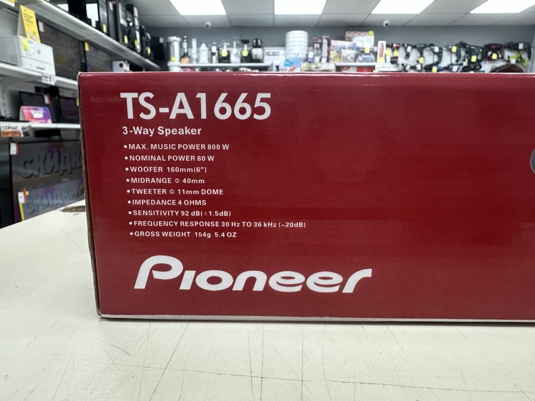 Автоакустика передняя Pioneer TS-A1665