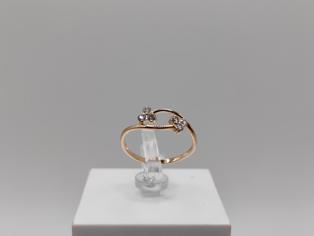 КОЛКМИ585 КОЛЬЦО С КАМНЯМИ (Au 585)