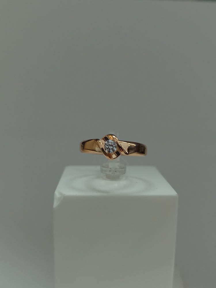 КОЛЬЦО С КАМНЕМ (Au 585)