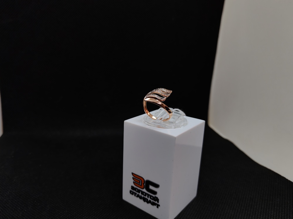 КОЛКМИ585 КОЛЬЦО С КАМНЯМИ (Au 585)