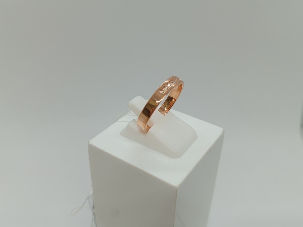 КОЛЬЦО Обручальное БРИЛЛИАНТ (Au 585)