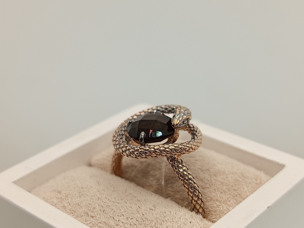 КОЛЬЦО РАУХ ТОПАЗ (Au 585)