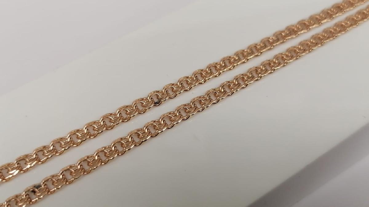 ЦЕПЬ ПОЛНОВЕСНАЯ Бисмарк (Au 585)